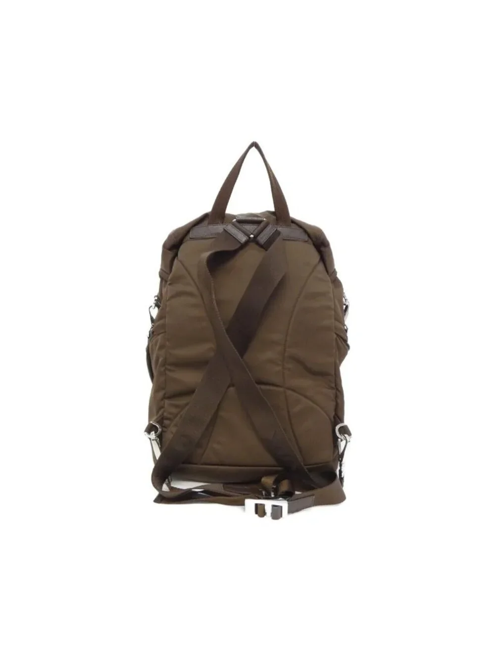 Prada Backpack Silver